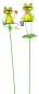 Preview: Schöner Gartenstecker Frosch mit Schmetterling ca. 84 cm - Gartendekoration